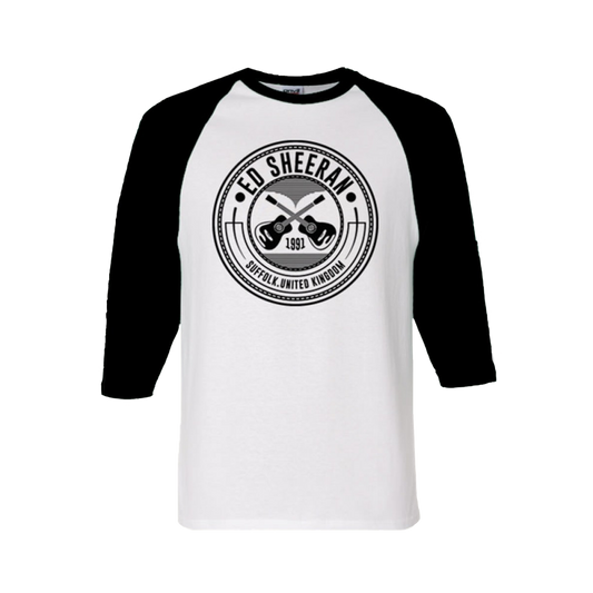 Crossed Guitar Raglan