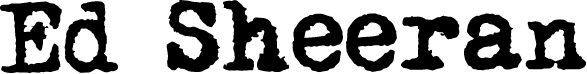 Ed Sheeran logo