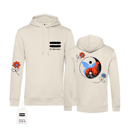 Yin Yang Butterfly Sand Hoodie
