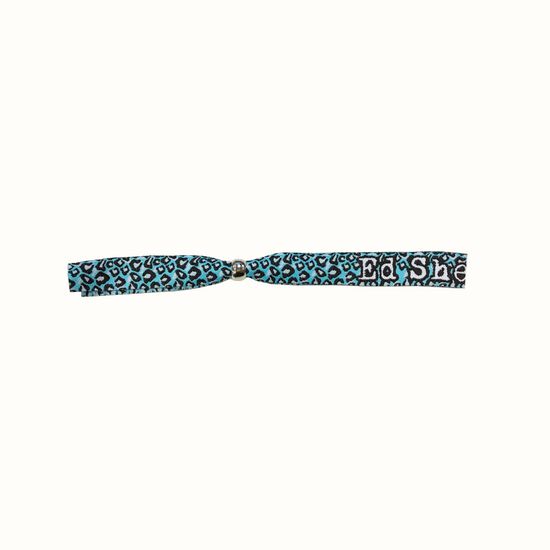 Leopard Logo Fabric Wristband