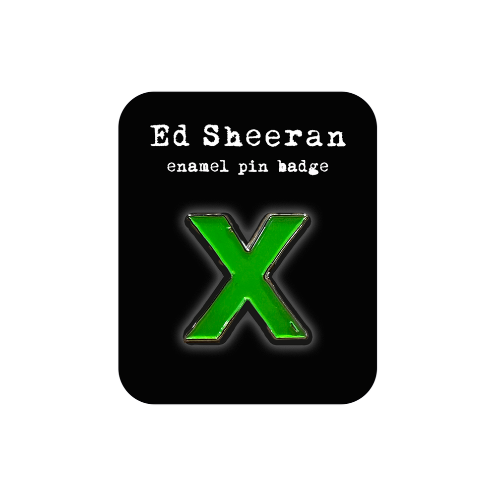 x (10th Anniversary Edition) Limited Edition Pin Badge