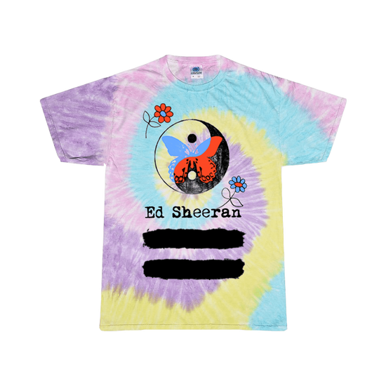 Yin Yang Equals Butterfly Jelly Bean Tee (M)