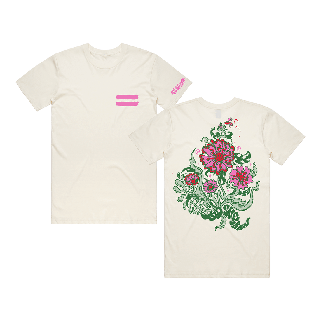Bloom In the Wild Natural Tee