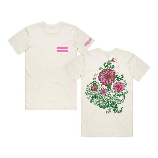 Bloom In the Wild Natural Tee
