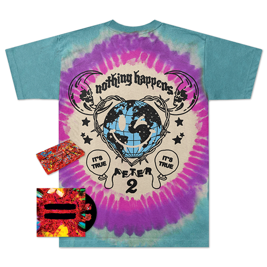 T-Shirt Bad Habits Tie Dye, CD et Cassette