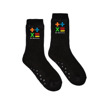 +-=÷× Slipper Socks