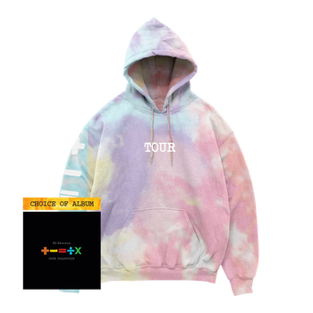 +-=÷× (TOUR COLLECTION) Tie-dye Hoodie + Album Bundle