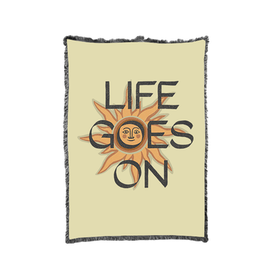 Life Goes On Picnic Blanket