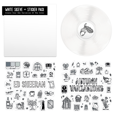 Autumn Variations Sticker Sheet Vinyl