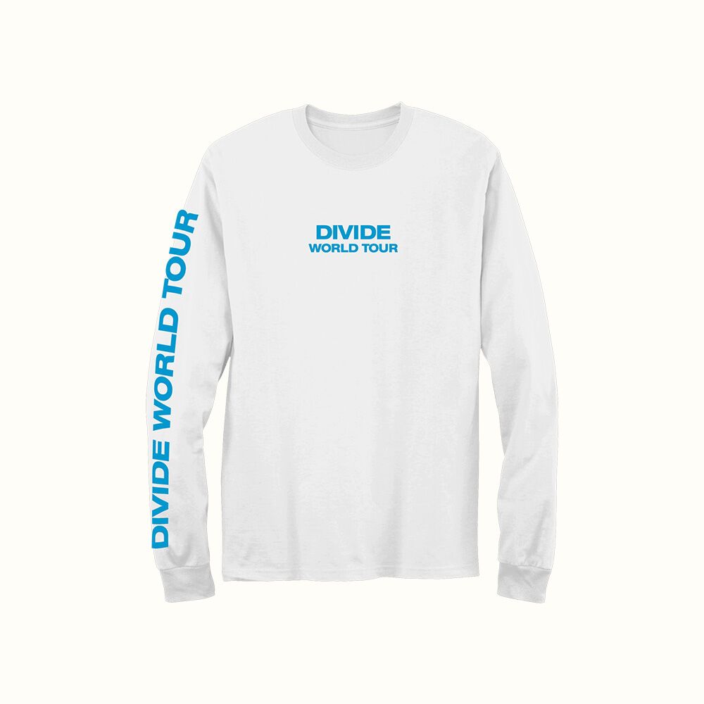 White Divide World Tour Long Sleeve T-Shirt | Ed Sheeran