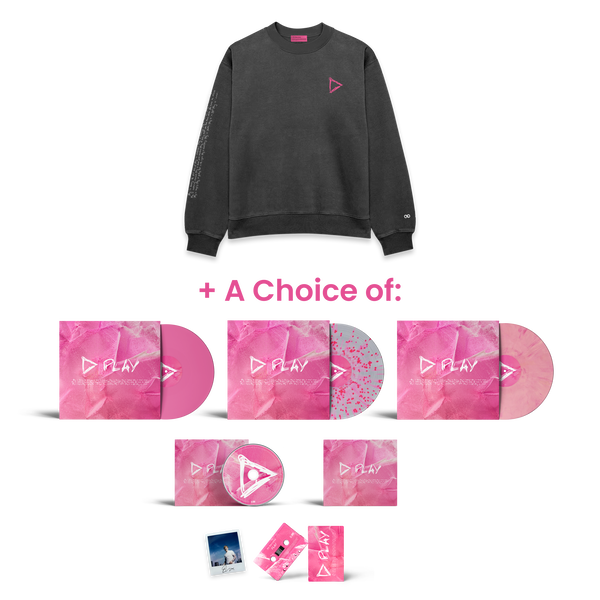 Play Charcoal Sweater & Album Bundle