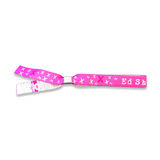 Pink Fabric Wristband