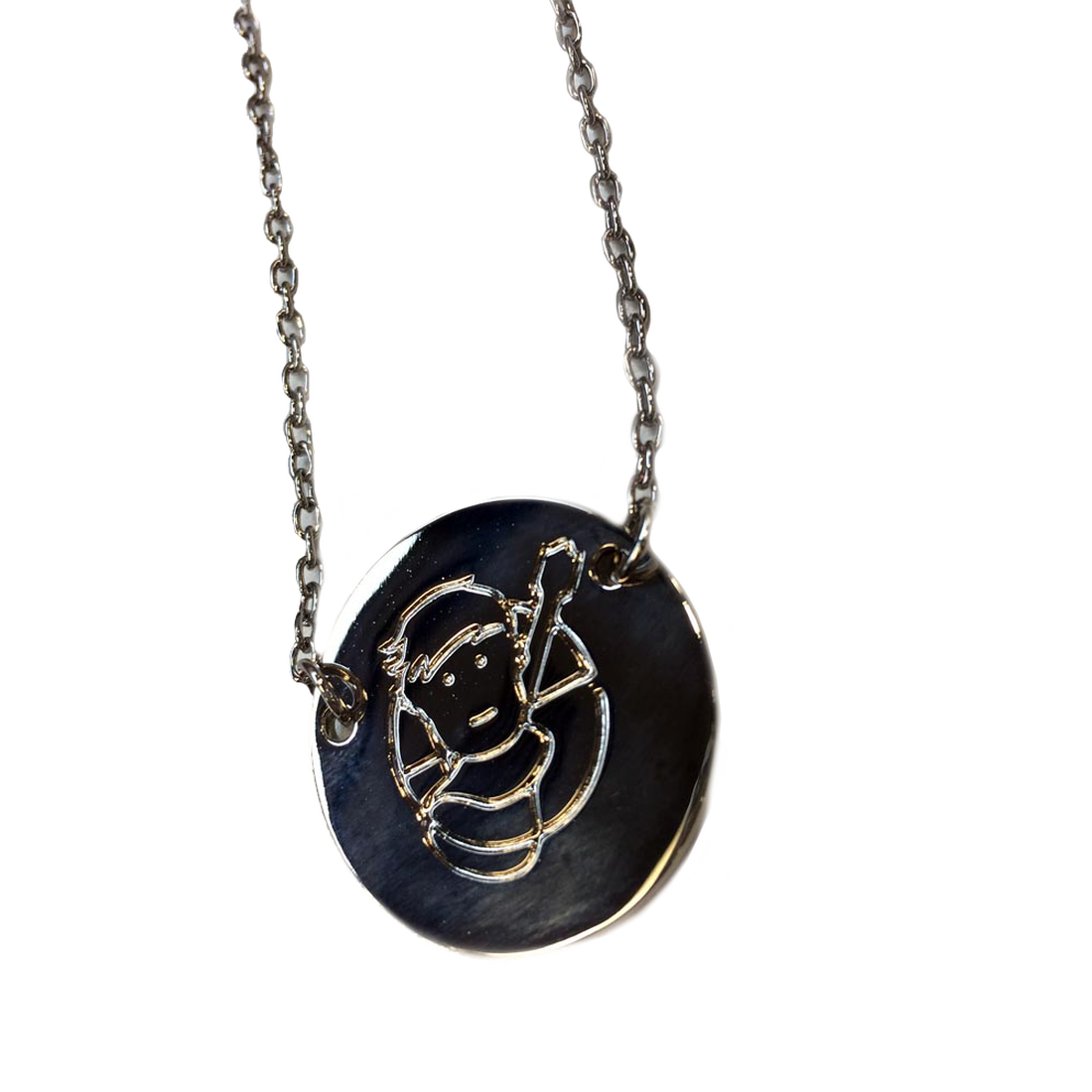 Pictogram Pendant Necklace