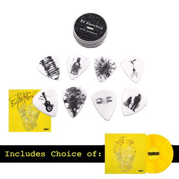 Subtract Plectrum Set + Album Bundle (Signed)
