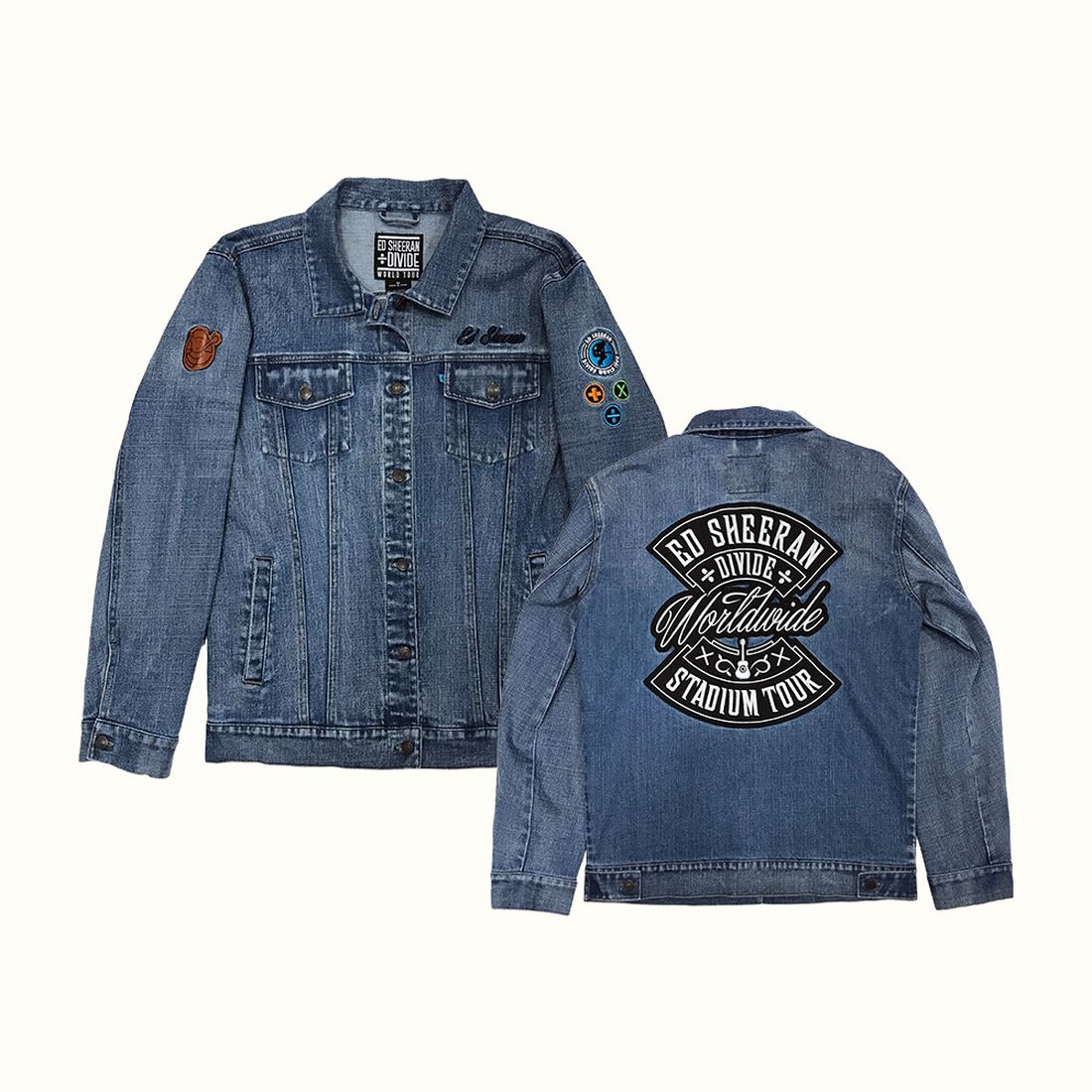 Denim Patch Jacket
