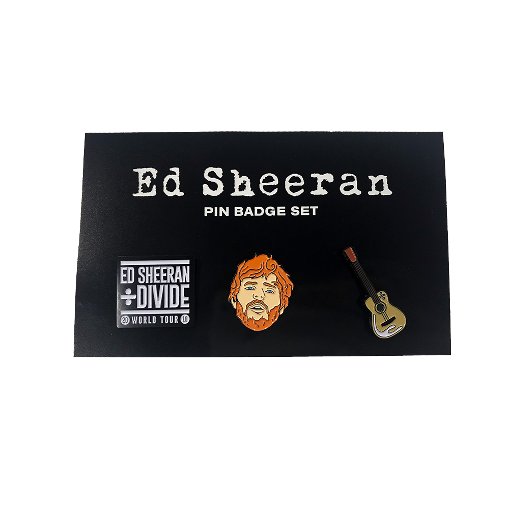 3 Pin Badge set