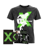 x (10th Anniversary Edition) Silhouette T-Shirt + CD Zine Bundle