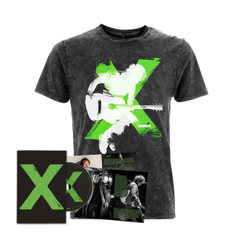 x (10th Anniversary Edition) Silhouette T-Shirt + CD Zine Bundle