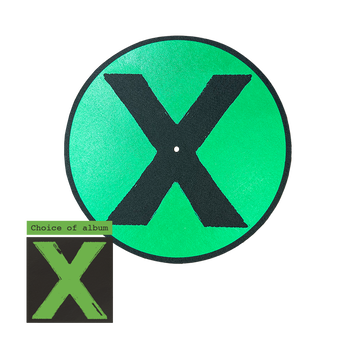 x (10th Anniversary Edition) Slipmat + Album Bundle