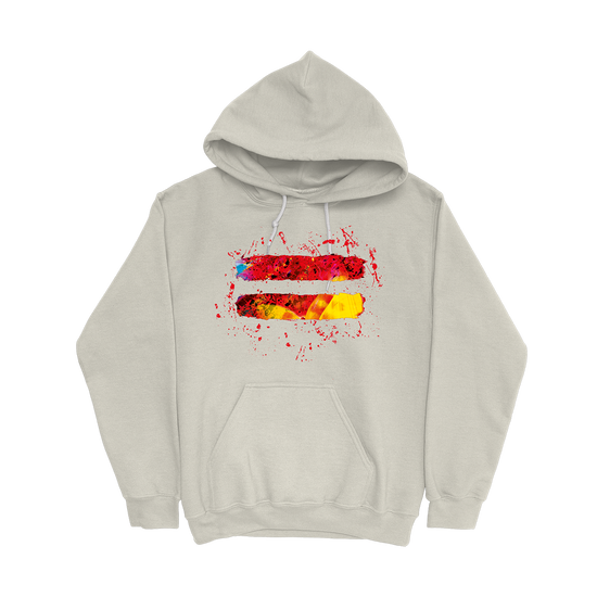 Equals Splatter Hoodie Sand (XL)