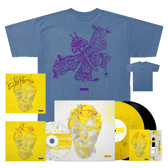 Life Goes On Mushroom Butterfly T-Shirt + Album Bundle (Signed) Life Goes On Mushroom Butterfly T-Shirt + Album Bundle (Signed)