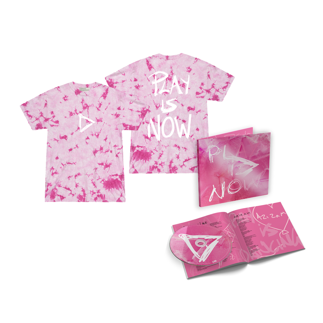 Lenticular CD & Play Is Now T-Shirt Bundle