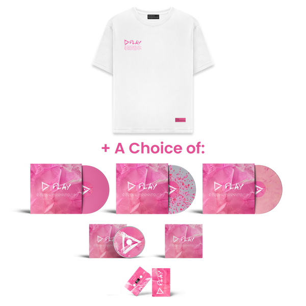Play White T-Shirt & Album Bundle