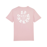 Equals A Bunch Of Flowers T-Shirt Pink