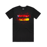 Equals Splatter T-Shirt Black (L)