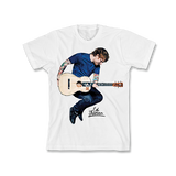 White Ed Guitar T-shirt