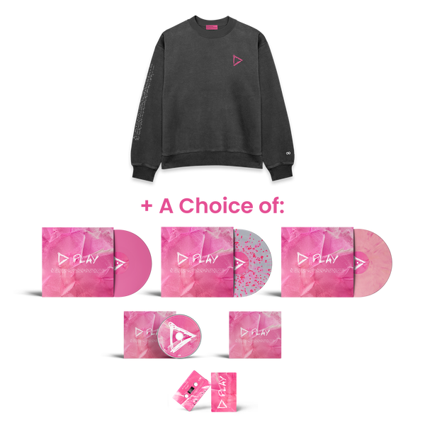 Play Charcoal Sweater & Album Bundle