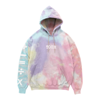 +-=÷× (TOUR COLLECTION) Tie-dye Hoodie