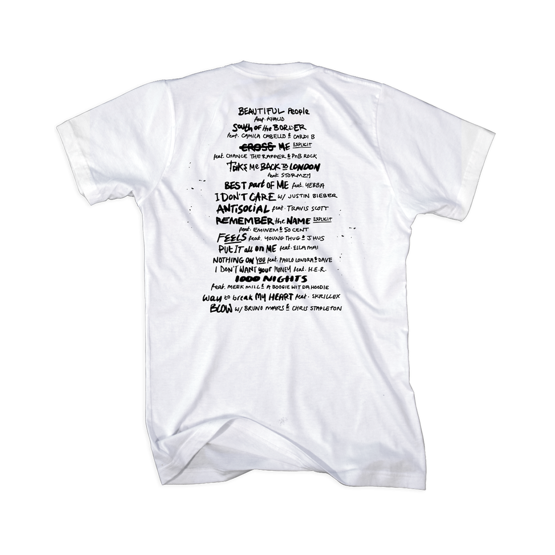 No.6 Collaborations Project White T-Shirt